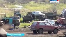 Руски кооператори орат нивите си с танкове - Videoclip.bg