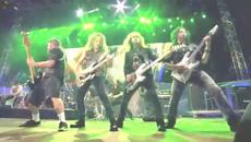 Четири Метъл Банди заедно Metallica, Slayer, Megadeth and Anthrax в едно спиращо дъха шоу (Live) - Videoclip.bg