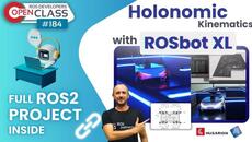 Learn Holonomic Kinematics with ROSbot XL｜ROS Developers Open Class 184 - Videoclip.bg