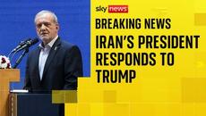 Iran's president apologises for strikes on neighbours and responds to Trump's surrender demand - Videoclip.bg