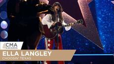 Ella Langley - Choosin' Texas  | 2025 CMA Awards Performance - Videoclip.bg