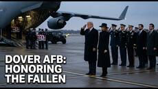 WATCH: President Trump and Military Leadership Honor Fallen Heroes at Dover AFB - Videoclip.bg