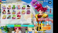 Super Saiyan God Son Goku (   infinite  skin ) Gameplay  еп  1 ( DRAGON BALL GEKISHIN SQUADRA) - Videoclip.bg