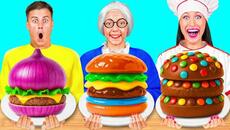 Кулинарно Предизвикателство: Аз срещу баба | Фантастични Кулинарни Рецепти от Fun Teen - Videoclip.bg