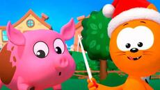 Кот и волшебные яйца! Meow Kitty बादल से गिरे फल | Cartoons anak-anak • बच्चों के लिए - Videoclip.bg