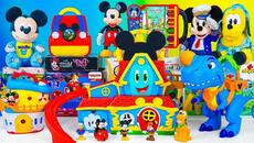 Satisfying with Unboxing Disney Junior Mickey Mouse Jumbo Fun House Playset | Review Toys ASMR - Videoclip.bg