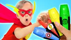 Kids Superheroes Save the Day and more funny stories - Videoclip.bg