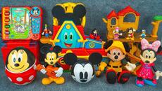 Satisfying with Unboxing Disney Mickey Mouse Jumbo Fun House Playset | Review Toys ASMR - Videoclip.bg