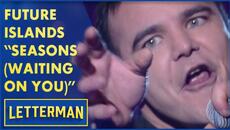 Future Islands - "Seasons (Waiting On You)" live at Letterman [Synth-Pop] - Videoclip.bg