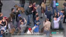 Израелски фокусник изуми минувачите в Тел Авив - Videoclip.bg
