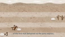 Пони Експрес Google Doodle.155 години Пони Експрес - Pony Express - Videoclip.bg