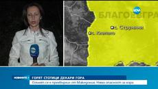 Малко преди Денят на Земята Горят стотици декари гора на границата ни!!! - Videoclip.bg