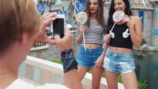 Escape With Models- Disneyland  - Zwette ft. Molly - Rush (Sam Feldt Remix) - Videoclip.bg