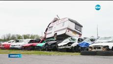 Състезание по скокове с автомобили се проведе в Англия - Videoclip.bg