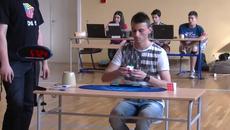Национален рекорд 2015 за Рубик куб България - 8.93 секунди - Videoclip.bg