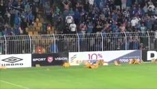 Екшъна след драматичната загуба на Левски от Черно море 30 май 2015 - Videoclip.bg