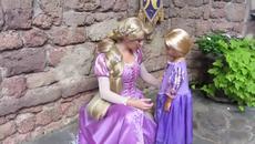 Gigi Meeting Rapunzel on her 3 1_2 Birthday - Videoclip.bg