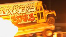 Dr. Danger's Allstars- Human Crash Dummies Jump and Smash a Bus - America's Got Talent 2015 - Videoclip.bg