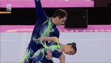 Европейските игри “Баку 2015 - България / Елена Великова и Алекс Жеков Акробатика - Videoclip.bg