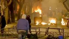 Хаос и пожари в Атина!!! Гърция гори - Greece protest today warning / 17.07.2015 - Videoclip.bg