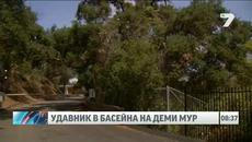 Удавник в басейна на Деми Мур - Videoclip.bg