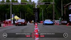 BMW M6 vs Lamborghini Huracan vs Audi R8 - Videoclip.bg