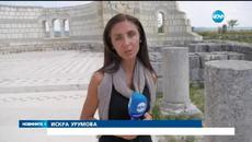 Хора масово пълнят вода от Свещения кладенец в Плиска - Videoclip.bg