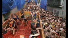 Томатина La Tomatina 2015 - 70 години от провеждането на първия фестивал с Google Doodle - Videoclip.bg