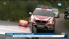Автобус с българи катастрофира в Германия, 34 души са ранени - Videoclip.bg