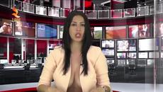 Албанска водеща на новините, има какво да покаже пред камерата - Videoclip.bg