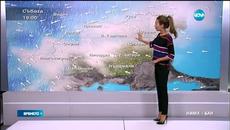Времето днес 10.10.2015 - Валежи и студено време - Videoclip.bg