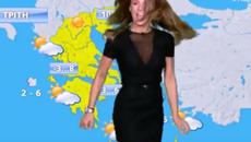 Гръцка синоптичка във вихъра на танца - Videoclip.bg
