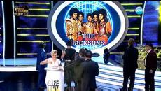 Поли Генова като The Jacksons - Blame It On the Boogie - Като две капки вода (14.03.2016) - Videoclip.bg