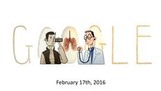 Rene Laennecs 235th birthday (Google Doodle) - Рене Лаенак : 235 години от рождението на френския лекар - Videoclip.bg