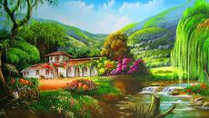 ~*~Красота в природата! ... ((painting - spring and summer) ... ... ~*~ - Videoclip.bg