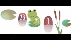 Високосна година 2016 г. (Leap Year 2016) Google Doodle - Videoclip.bg