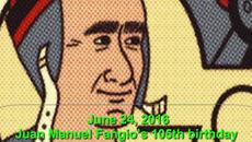 105 г. за Легендарният Хуан Мануел Фанджо (Juan Manuel Fangio) с Google Doodle - Videoclip.bg