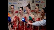 Гимнастичките ни Художествена гимнастика в София 2016 - Videoclip.bg