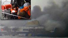 Спасяване на Пътниците от Горящият Ферибот /29.12.2014 Norman Atlantic Ferry Fire - Videoclip.bg