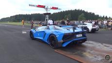 Оператор едва не бе прегазен от Lamborghini Aventador Lp750 Sv - Videoclip.bg