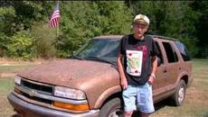 Американец облепи джипа си с монети - North Carolina man covers his Blazer with 51,300 pennies - Videoclip.bg