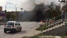 Ужасно събитие! Кола се взриви в движение във Велико Търново - Videoclip.bg