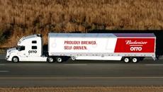 Камион без шофьор достави 50 хил. бири- Uber купи Otto през лятото Uber's Self-Driving Truck Delivers 50,000 Beers - Videoclip.b
