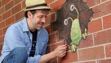 Дейвид Зин (David Zinn Art) Chalk Art Brought to Life - Videoclip.bg