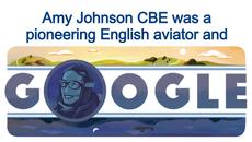 Коя е Ейми Джонсън - английска авиаторка и пионер в авиацията (Amy Johnson in GOOGLE) 114 години от рождението и (Google Doodle)