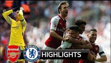 Arsenal vs Chelsea 1-1 (4-1 Penalties) - All Goals & Highlights - Community Shield 06/08/2017 HD - Videoclip.bg