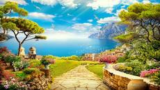 (•̀ᴗ•́)  Райски гледки ... (Pavlo music) ... (painting) (•̀ᴗ•́) - Videoclip.bg