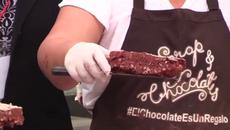 Най-големият шоколад в света тежи 6 тона с 1 тон какао и 20 кг ядки - Videoclip.bg