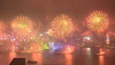 Новогодишна нощ 2018 в Хонг Конг (Hong Kong) Китай - Videoclip.bg