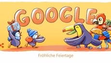 Весела Коледа 2017 Merry Christmas с Google Doodle - Videoclip.bg